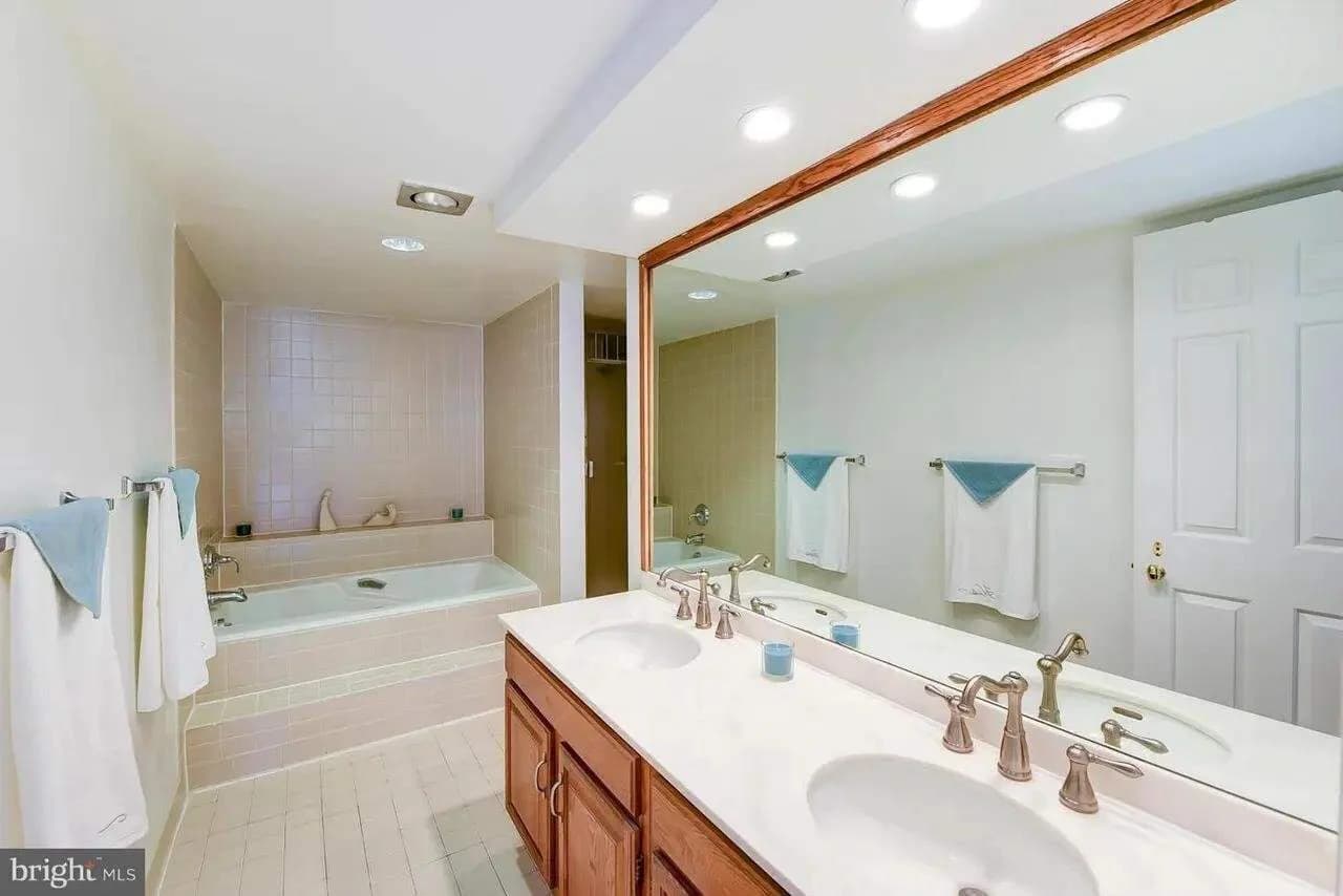 Bathroom after remodel — completed bathroom renovation in Alexandria VA by Local Expert Handyman