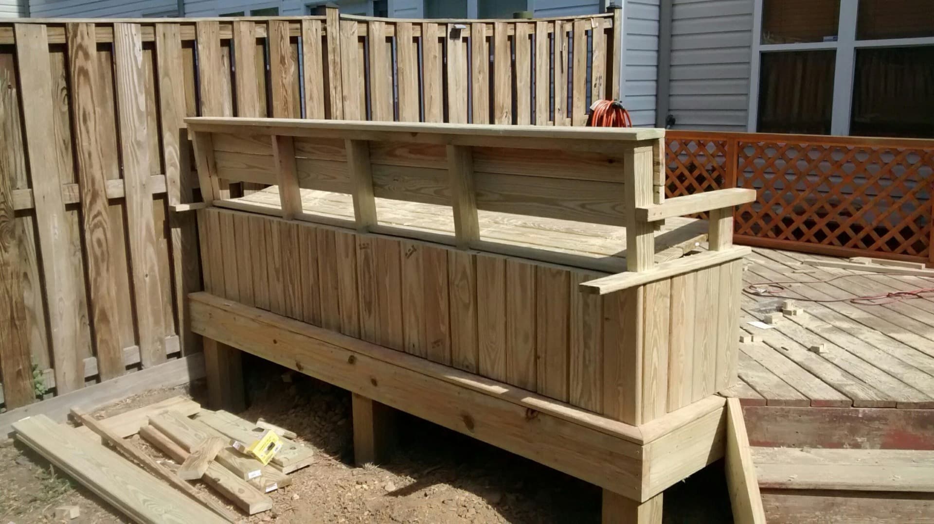 Deck construction by Expert Handyman — Alexandria, VA