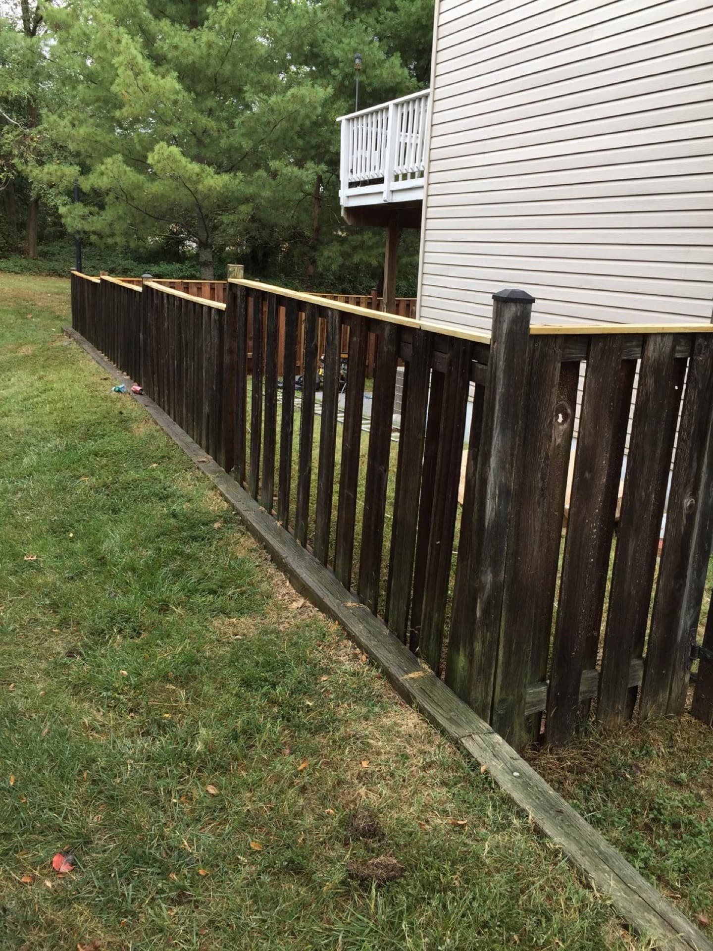 Custom fence installation — Northern Virginia
