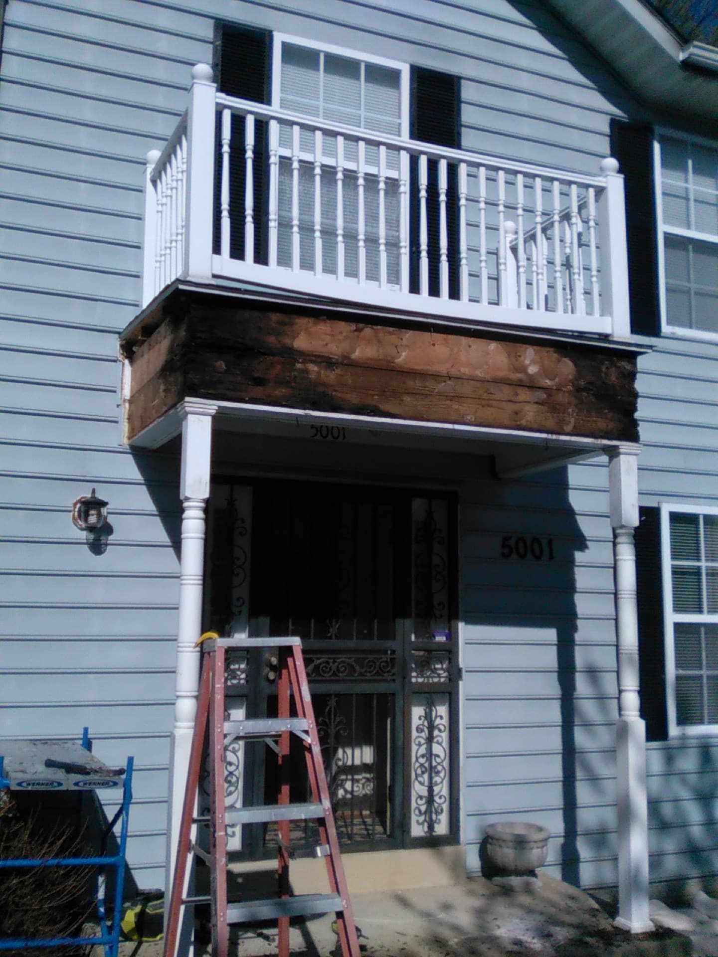 Enclosed porch project — Alexandria, VA