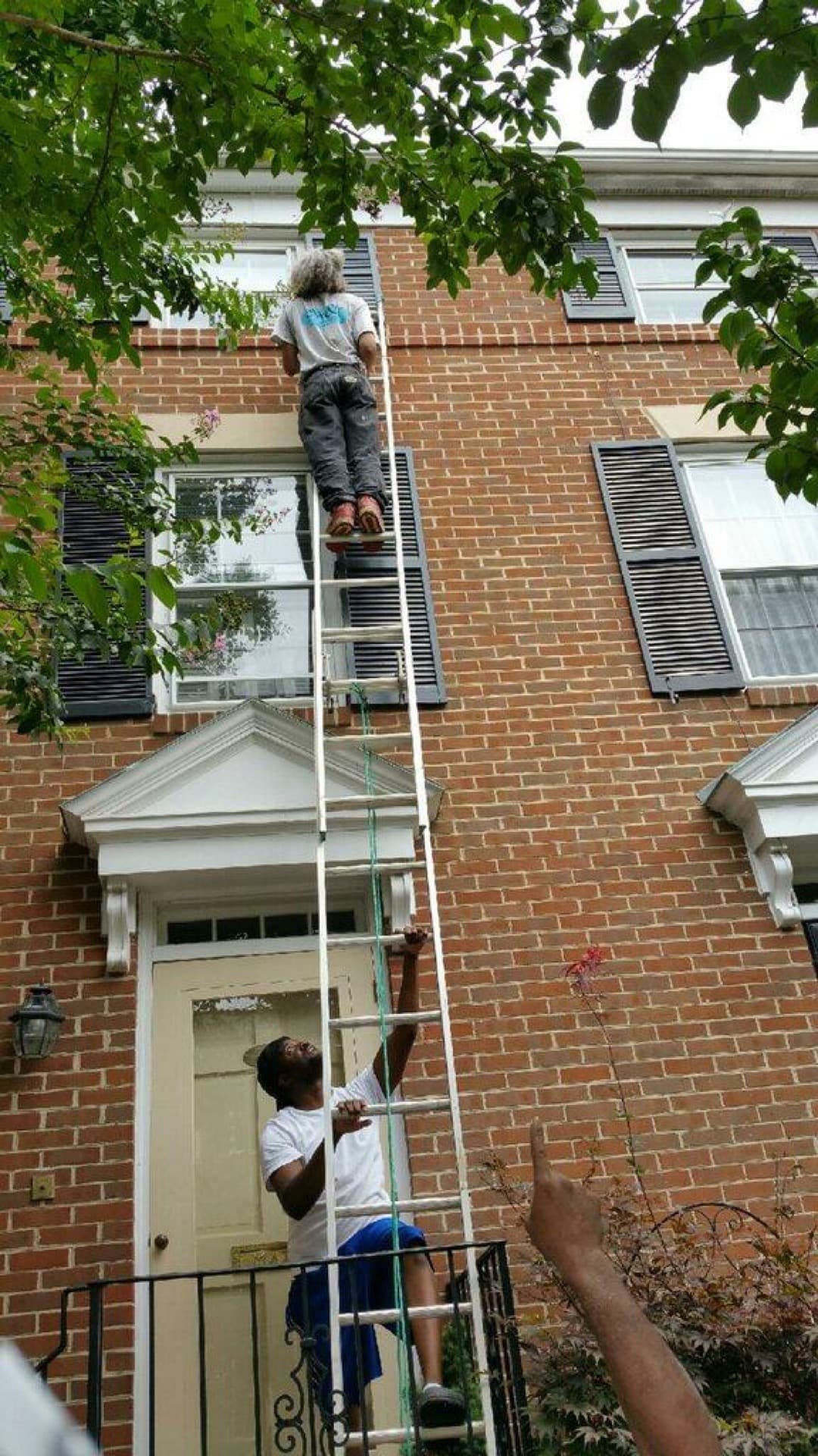 Exterior shutter installation — Alexandria, VA
