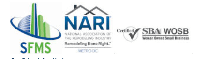 NARI Metro DC, SFMS, and SBA WOSB associations